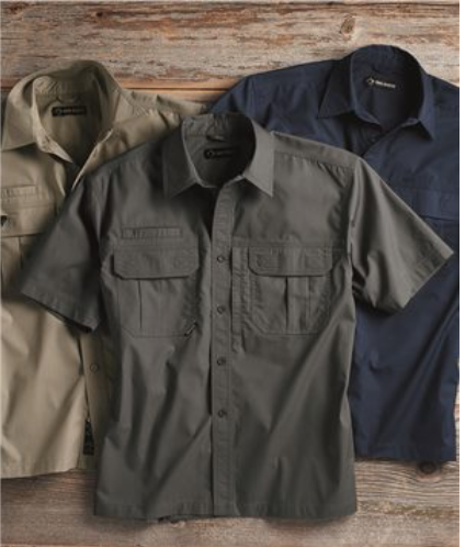 Short Sleeve Utility Ripstop Shirt - 4463 Dri Duck